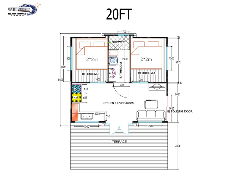Isabella 20 Floorplan