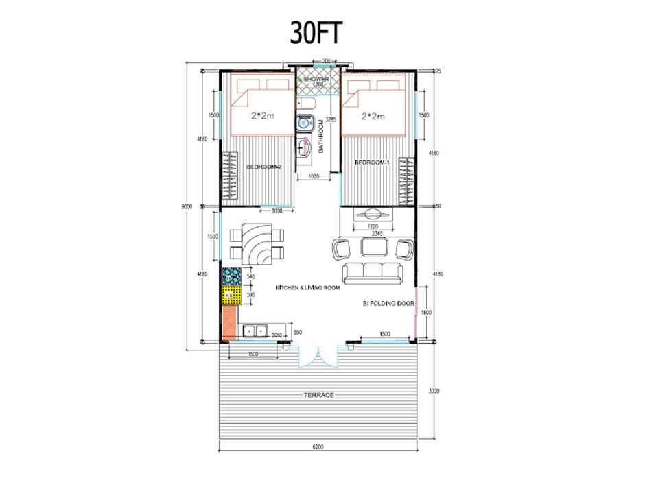 Tanealaepa 30 Ft Ready Home